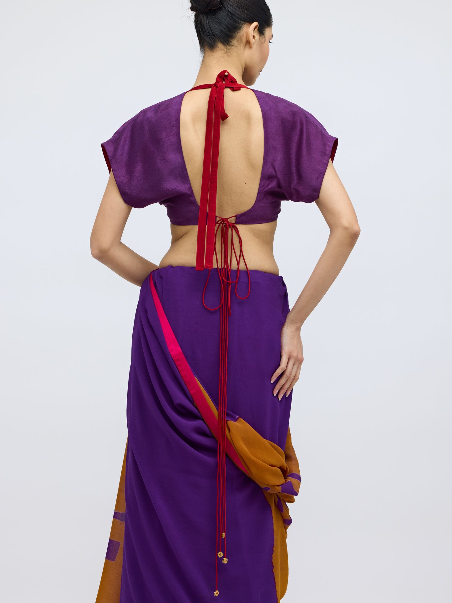 Kanchli Blouse - Plum
