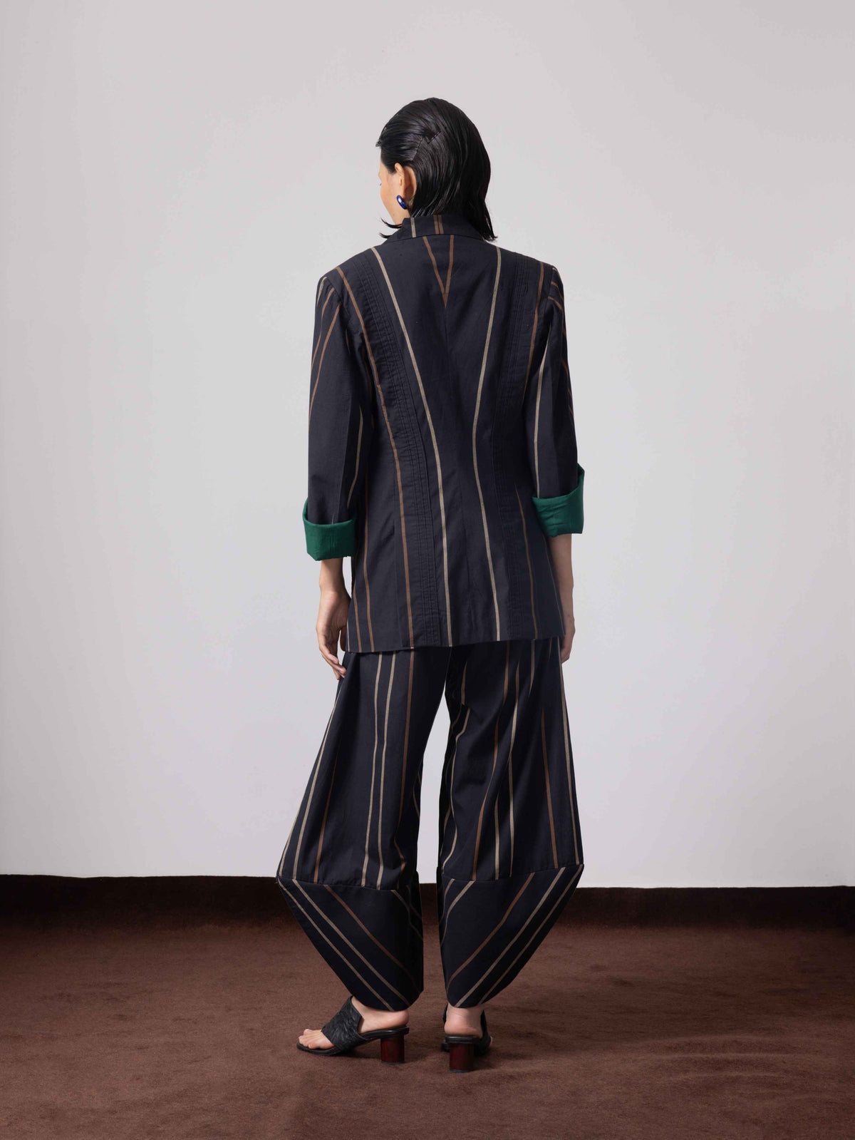 Vertical Striped Light Blazer