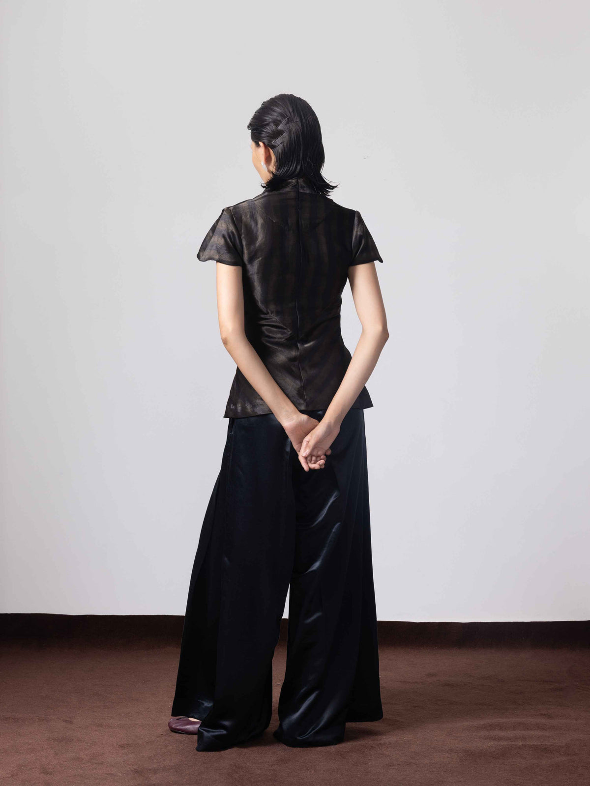Namkeen Silk Satin Pants