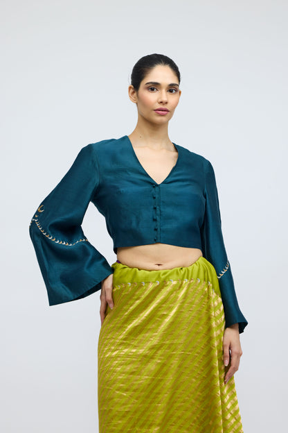 Moon on My Sleeve Blouse