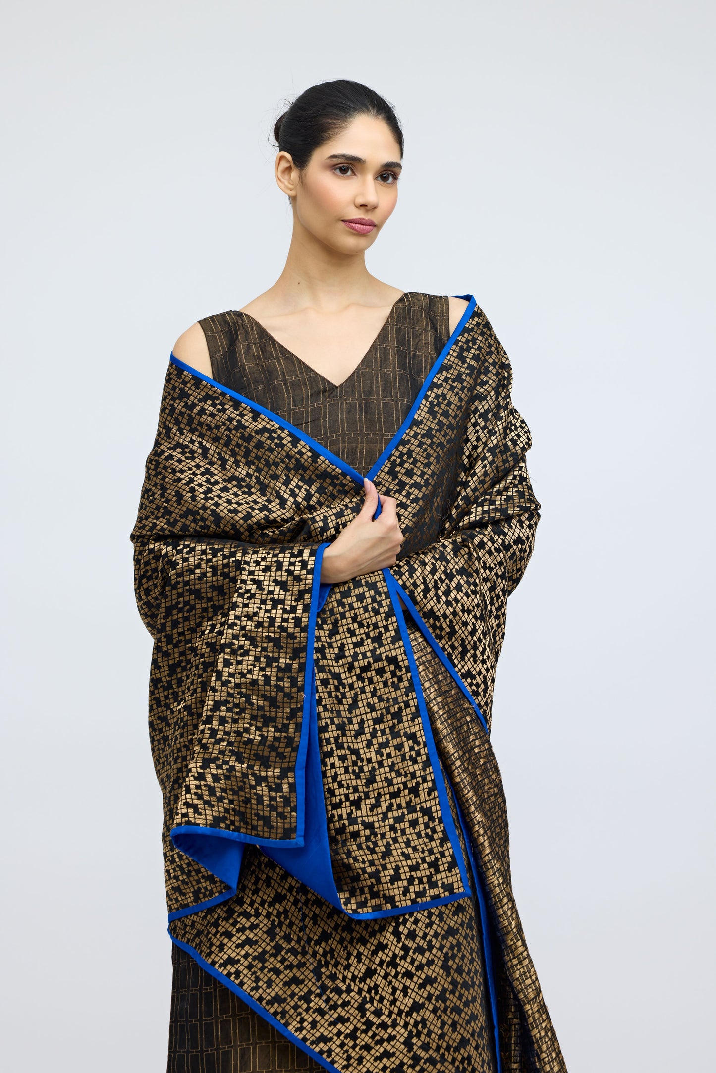 Chauk Handwoven Brocade Dupatta |