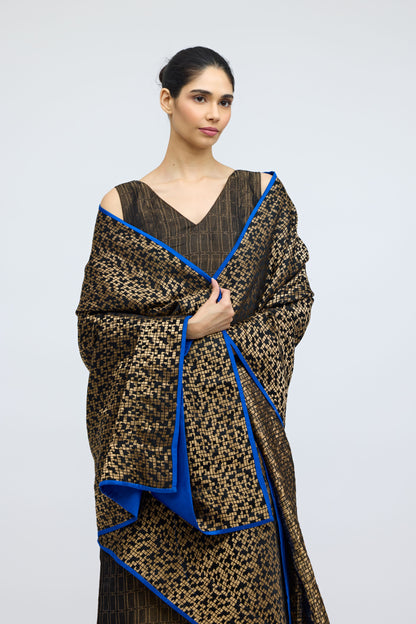Chauk Handwoven Brocade Dupatta |