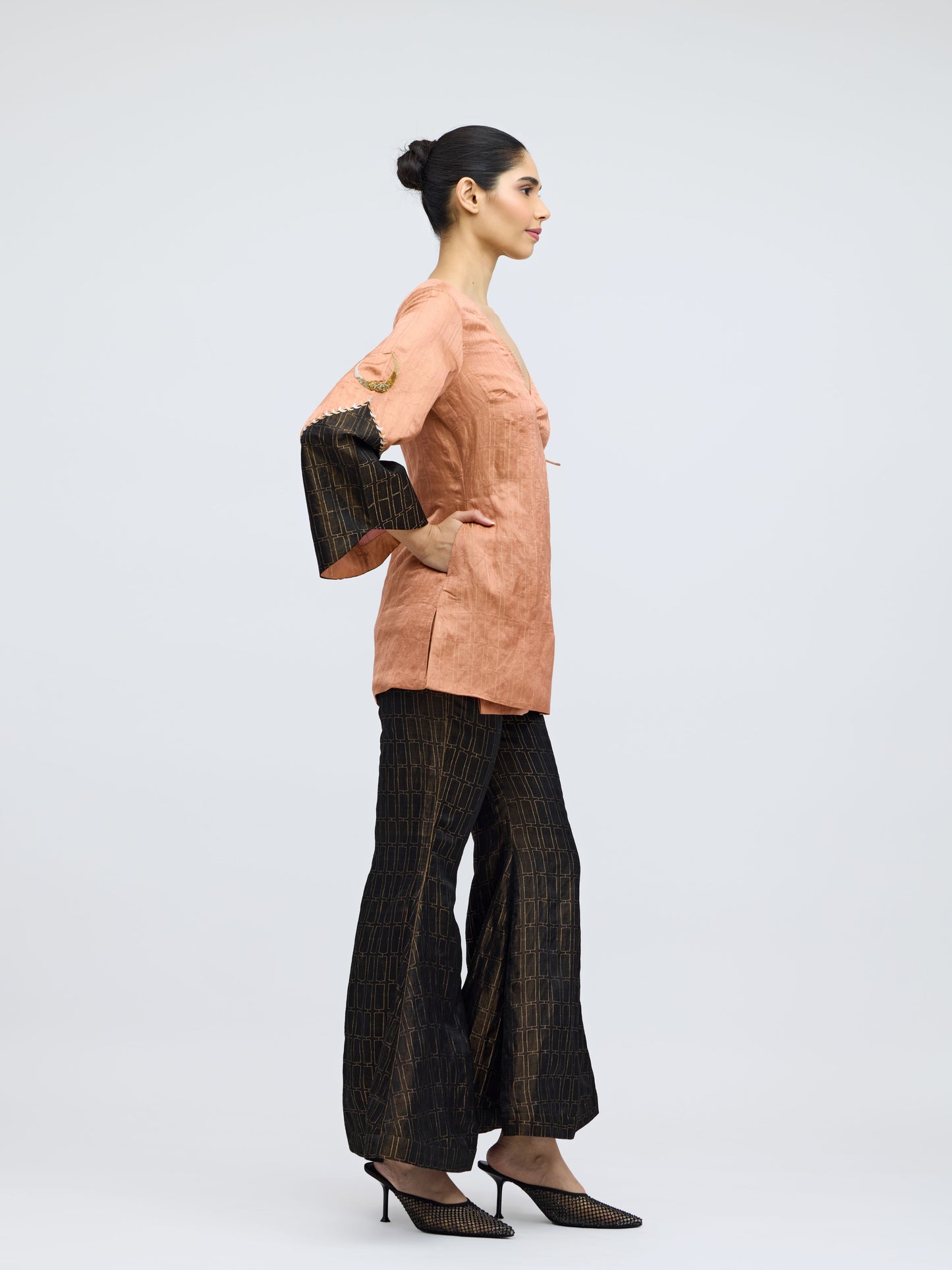 Moon in a Matrix Brocade Set