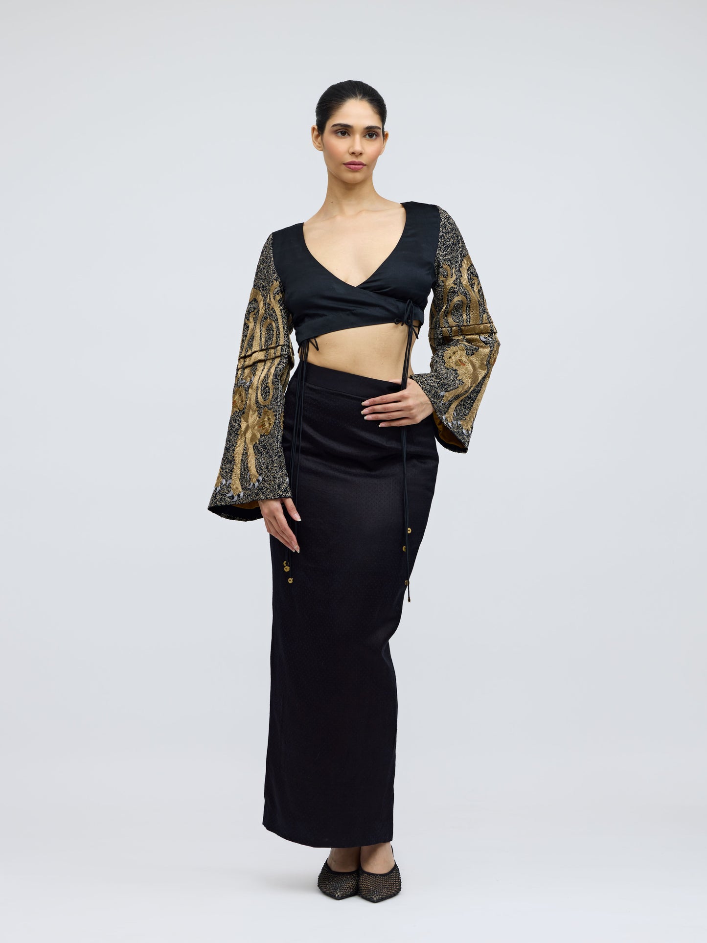 Holy Apes Angrakha Blouse