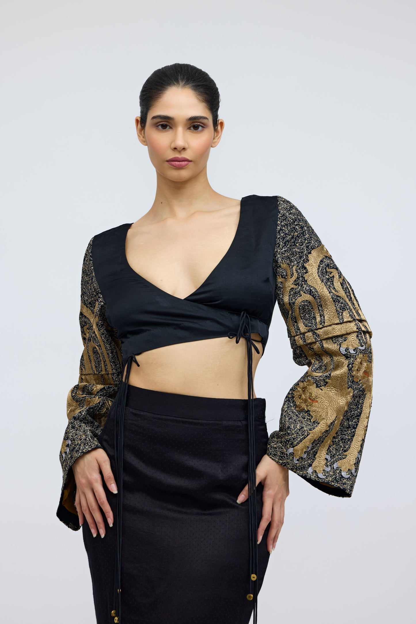Holy Apes Angrakha Blouse