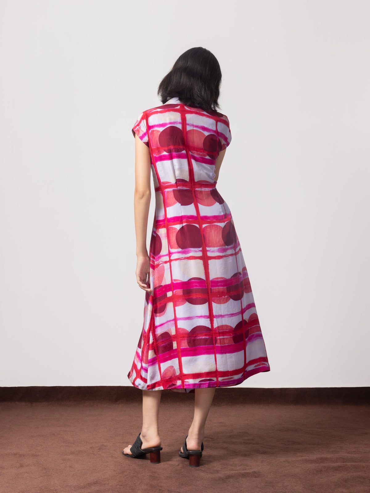 Saturday Brunch Silk Dress