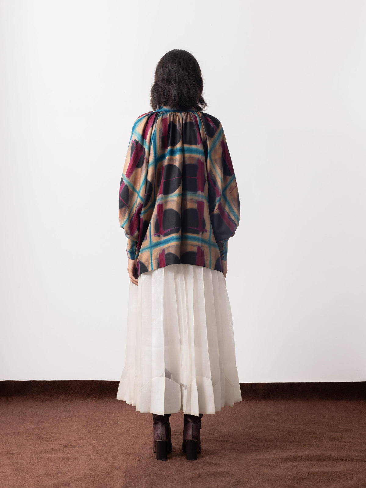 Mountain Rain Silk Blouse