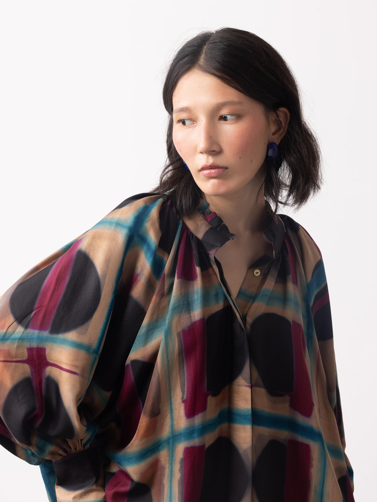 Mountain Rain Silk Blouse