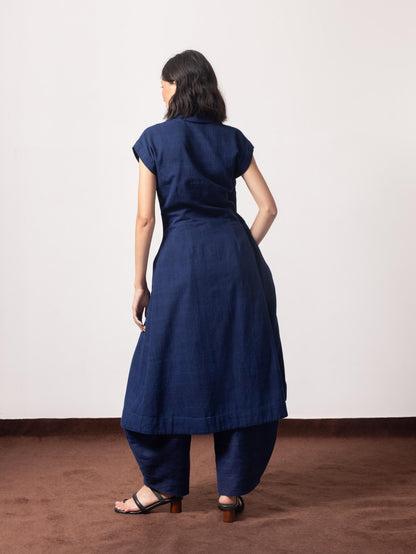 Cool Girl Indigo Shirt Dress