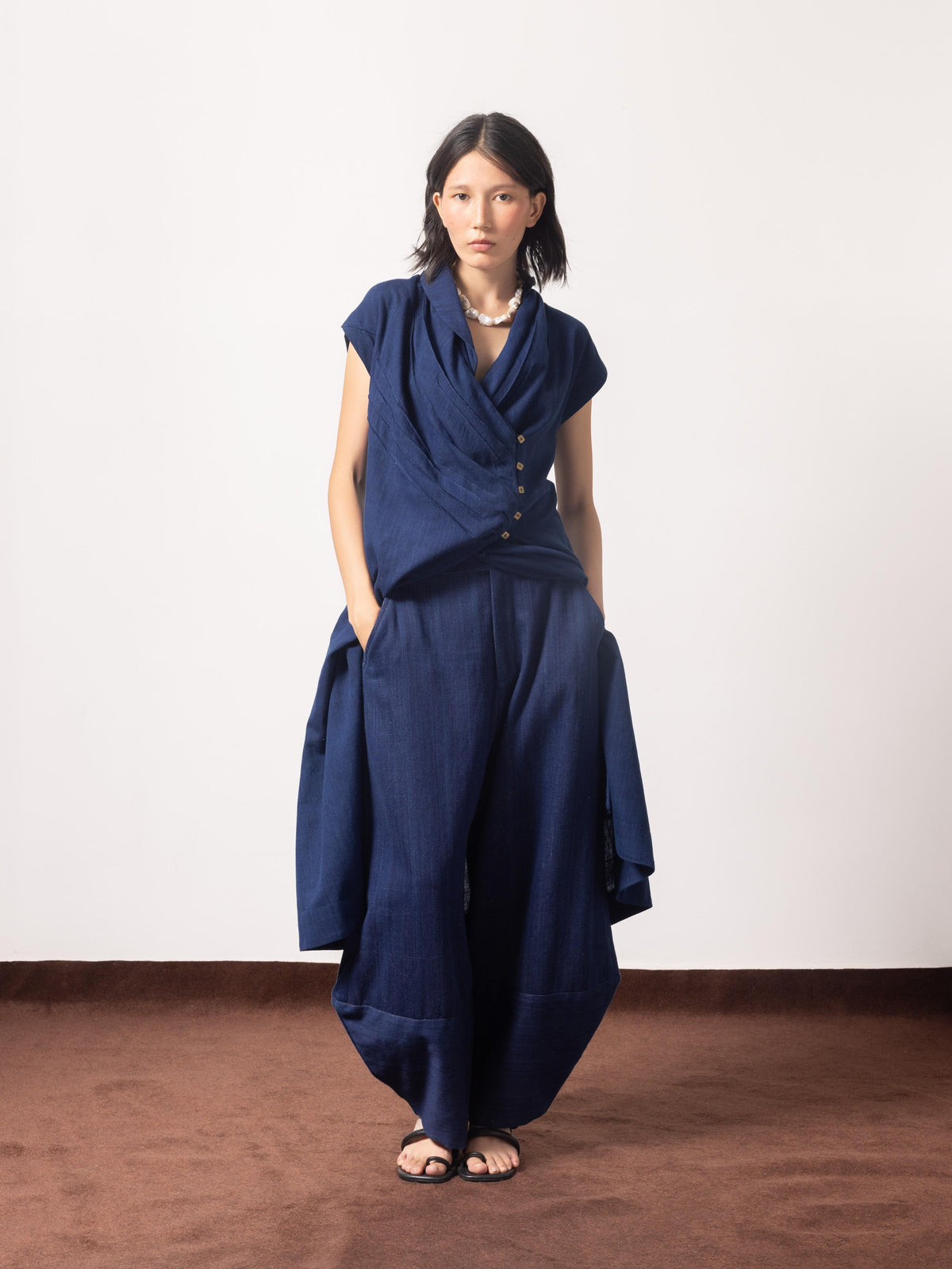 Cool Girl Indigo Shirt Dress