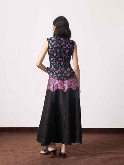 Tota-Maina Himroo Handwoven Skirt