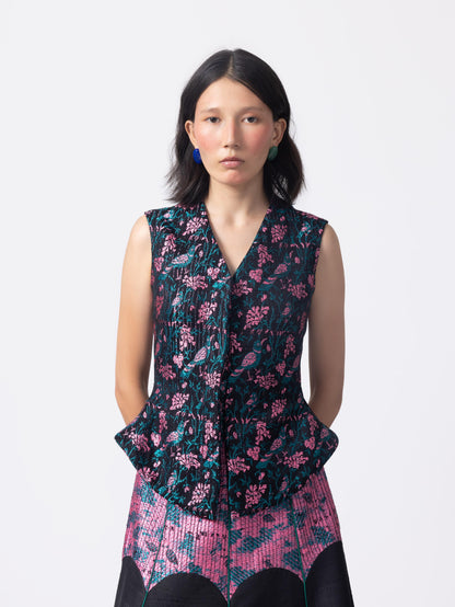 Tota-Maina Himroo Handwoven Blouse*