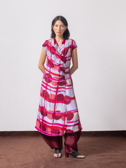 Saturday Brunch Silk Dress