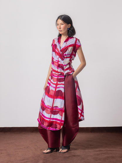 Saturday Brunch Silk Dress