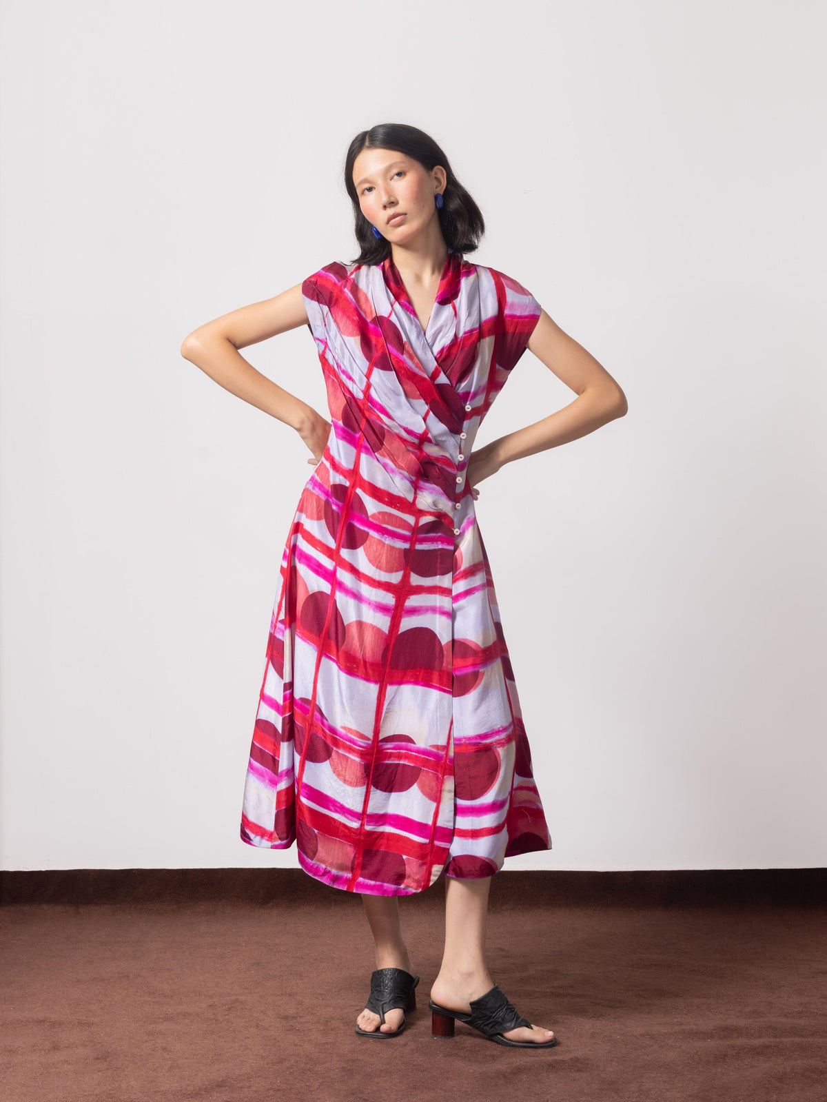 Saturday Brunch Silk Dress