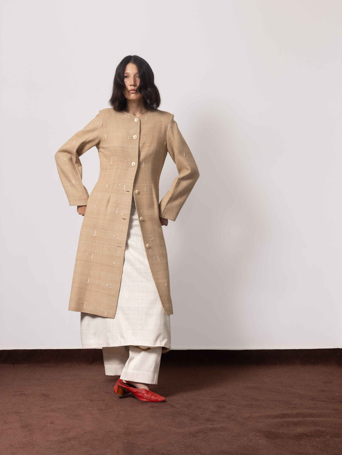Body is Tea Eri Trench Coat