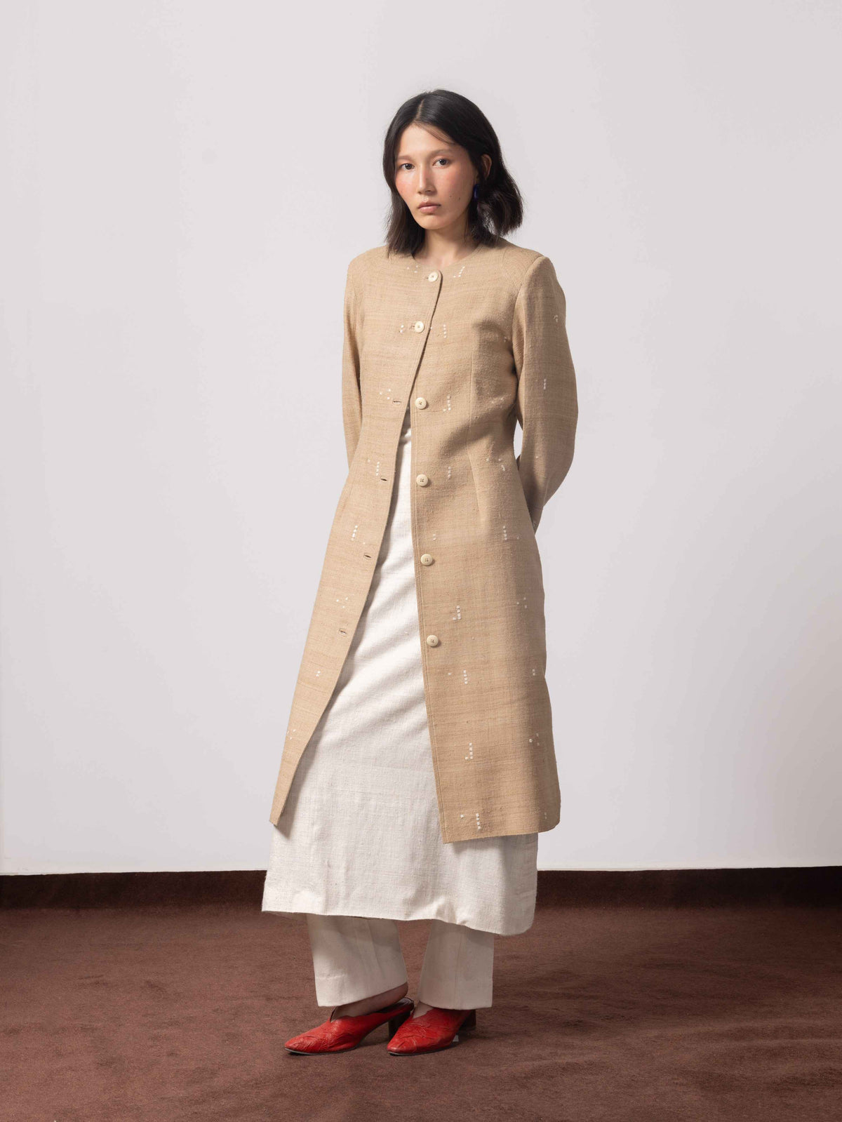 Body is Tea Eri Trench Coat