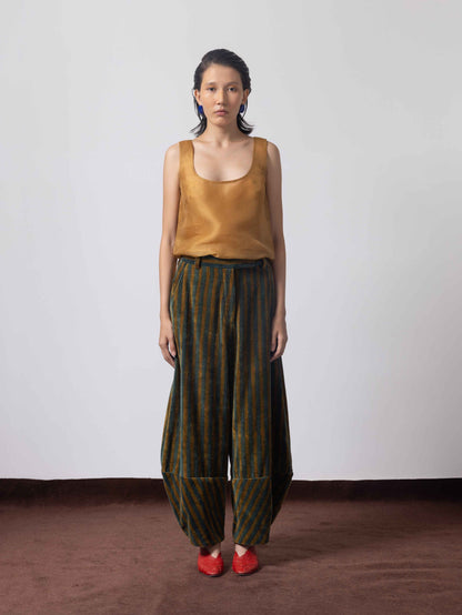 Rustom Velvet Ajrakh Pants
