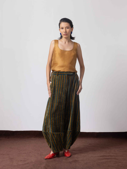 Rustom Velvet Ajrakh Pants