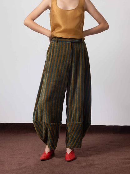 Rustom Velvet Ajrakh Pants