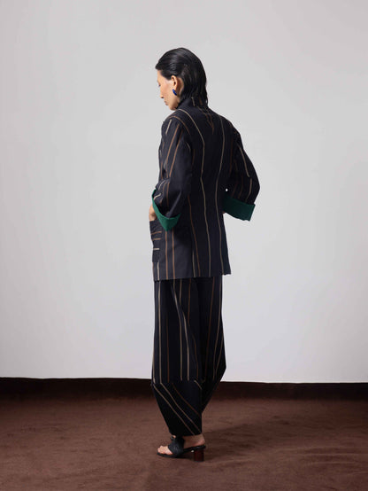 Vertical Striped Light Blazer