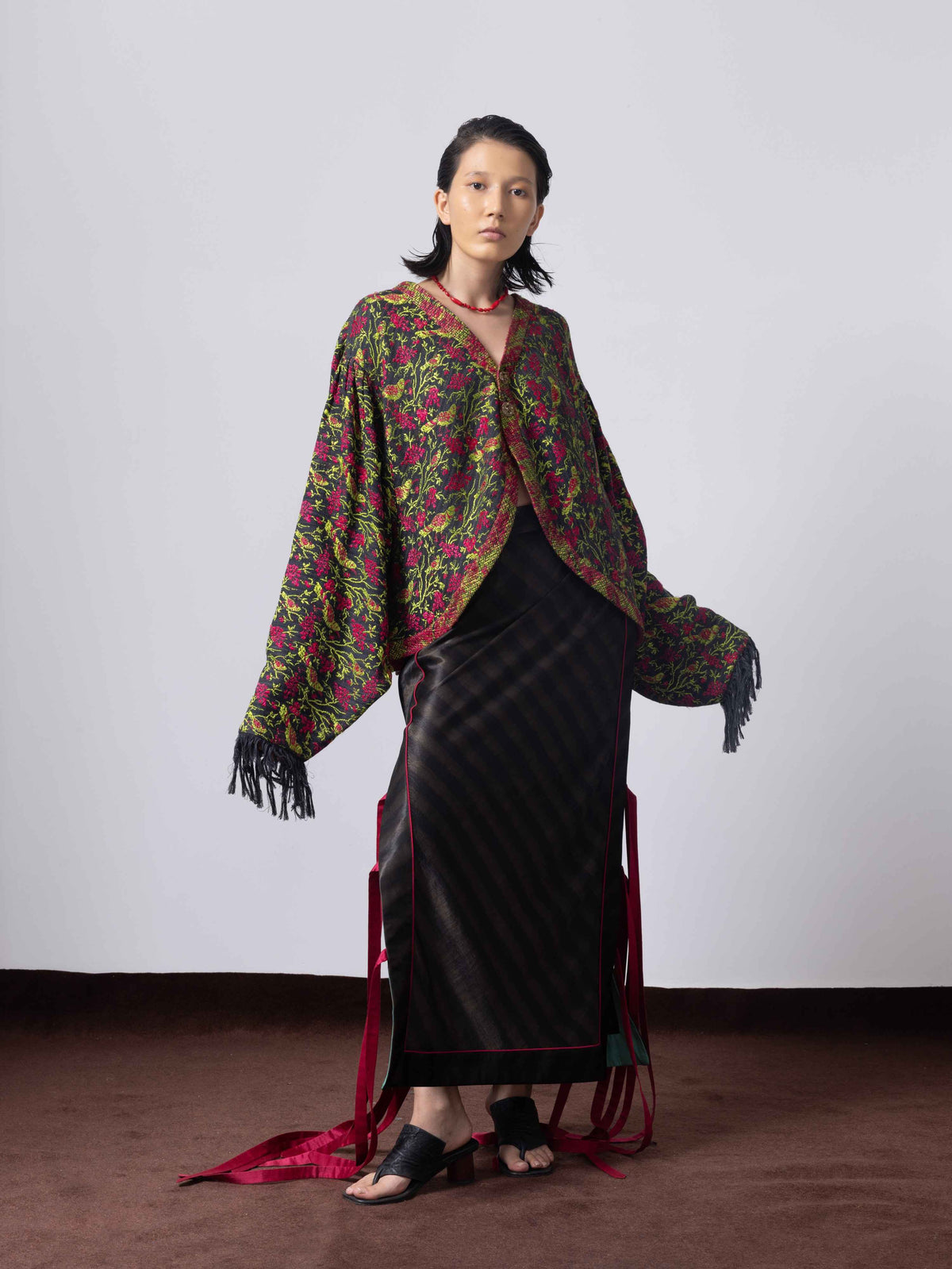 Ajrakh Mashroo Diana Skirt