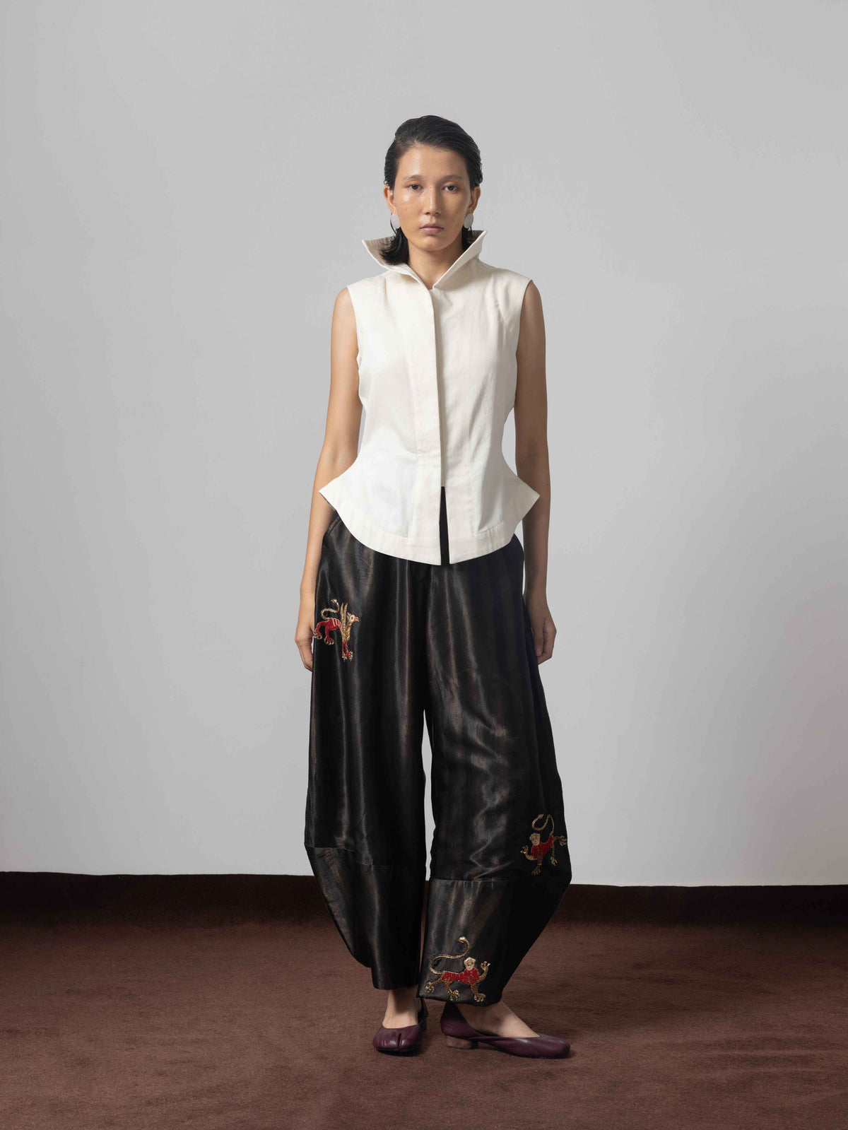 Pearl Sculpted Top