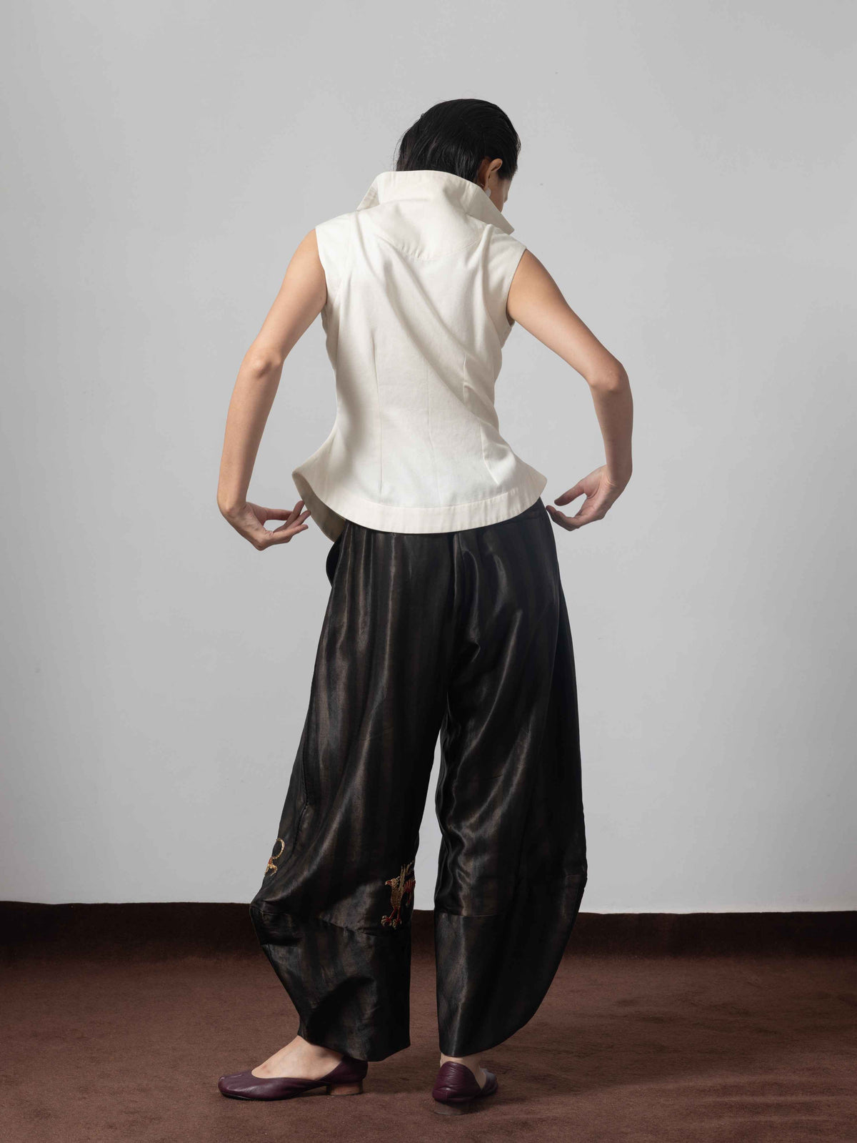 Pearl Sculpted Top