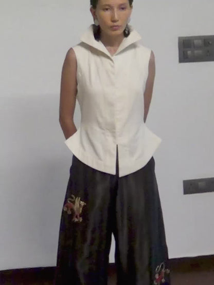 Pearl Sculpted Top